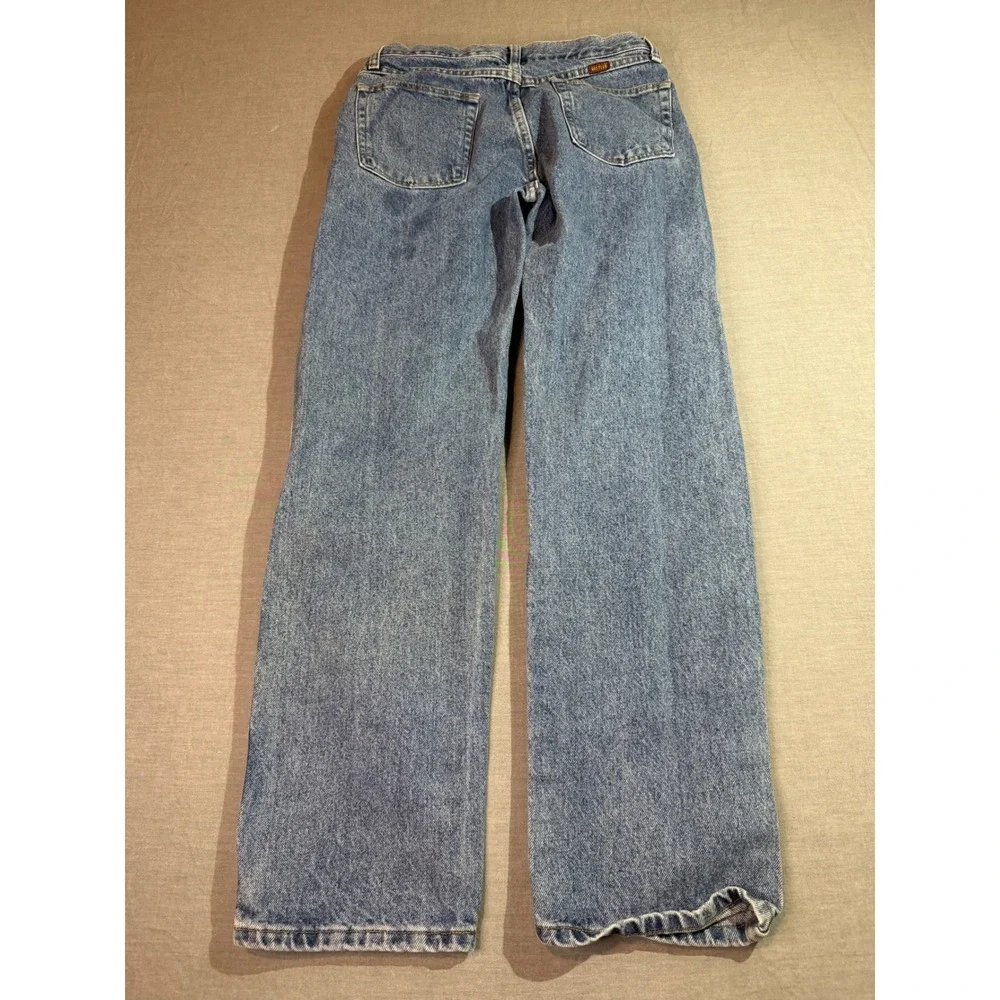 Rustler Straight Leg Jeans Mens 31x30 Blue Excellent Vintage Denim 87619SW - Picture 7 of 7